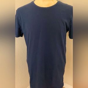 Lacoste shirt T shirt navy blue shirt Pima cotton shirt loose fit sz L men’s